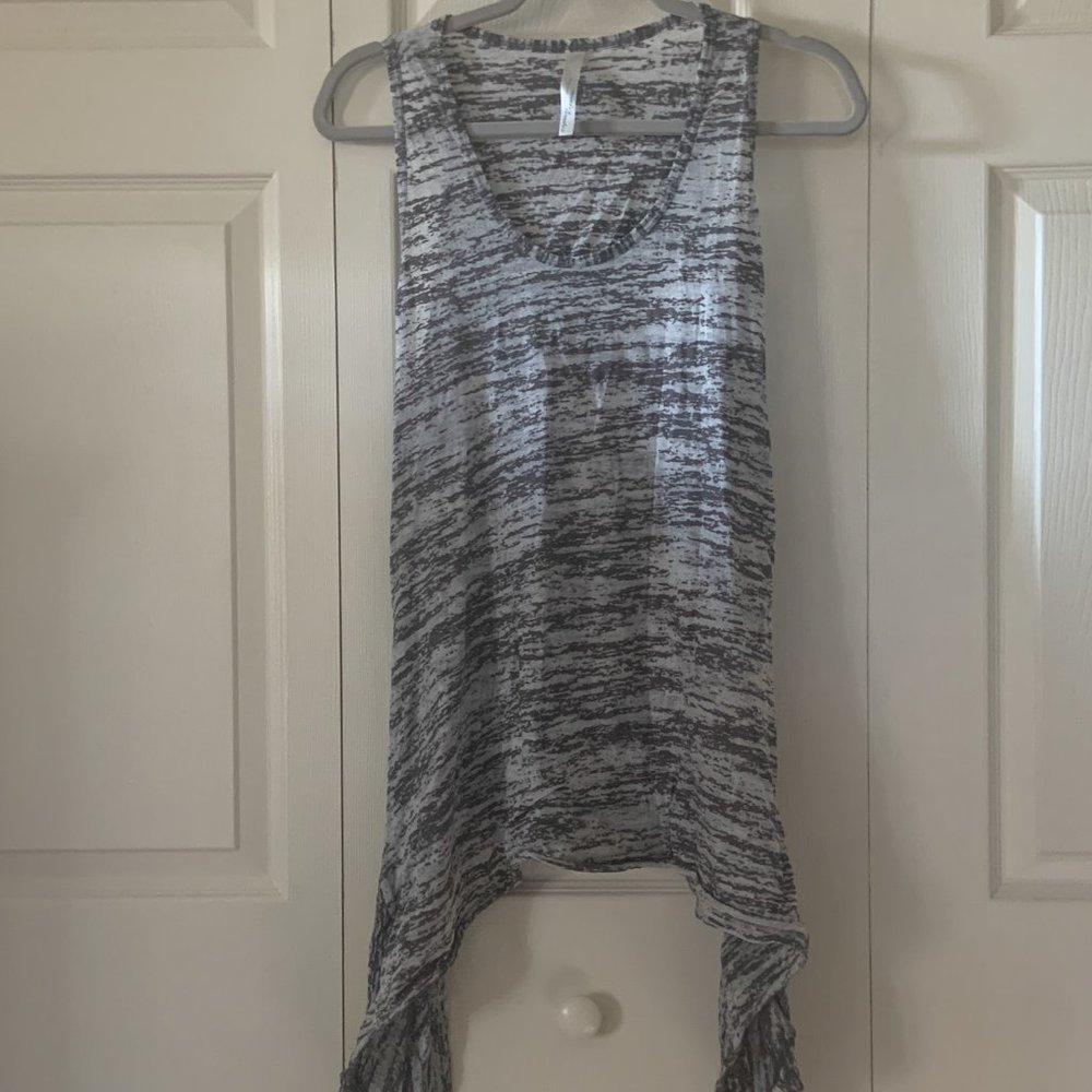 Large Tank Top or Cover-up with Long, Flowy Sides